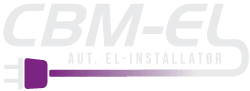 CBM-El Logo i Hvid